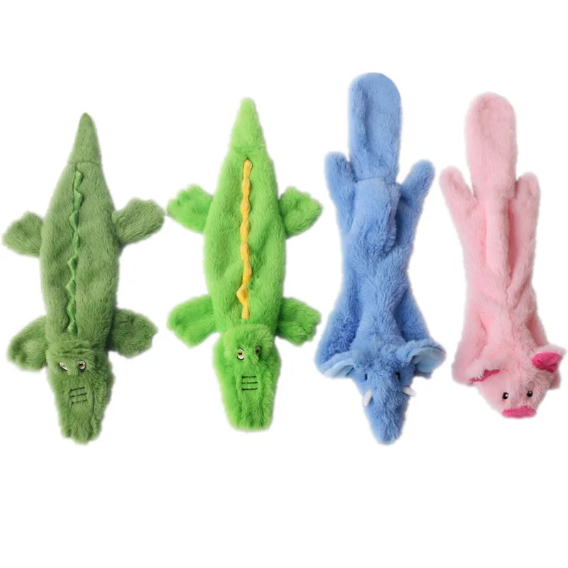 CowLost | dog-kennel-run-accessories-soft-shell-plush-squeaky-dog-toy |15