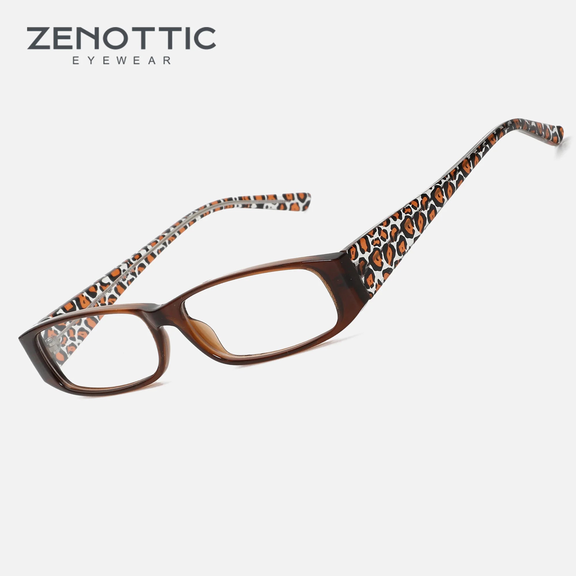 CowLost | zenottic-ladies-fashion-leopard-print-optical-frame |2