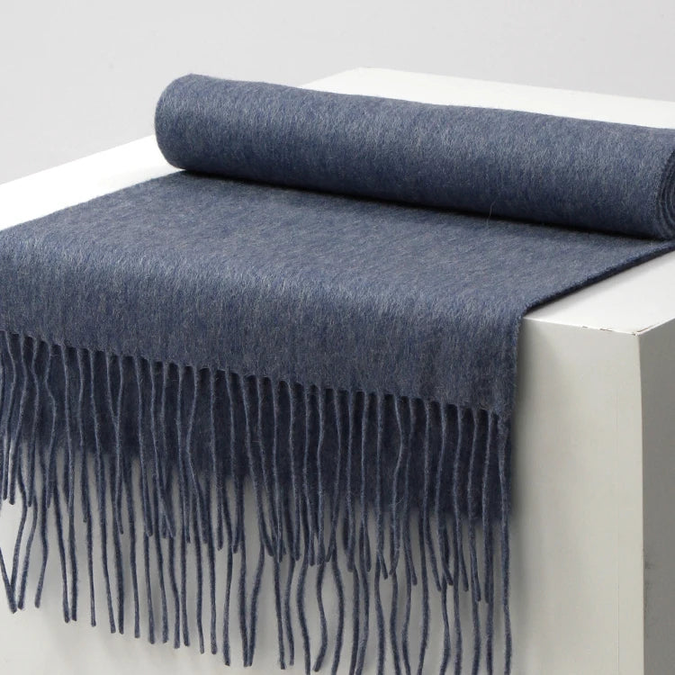 CowLost | winter-pure-long-wool-scarf-women-luxury-brand |41