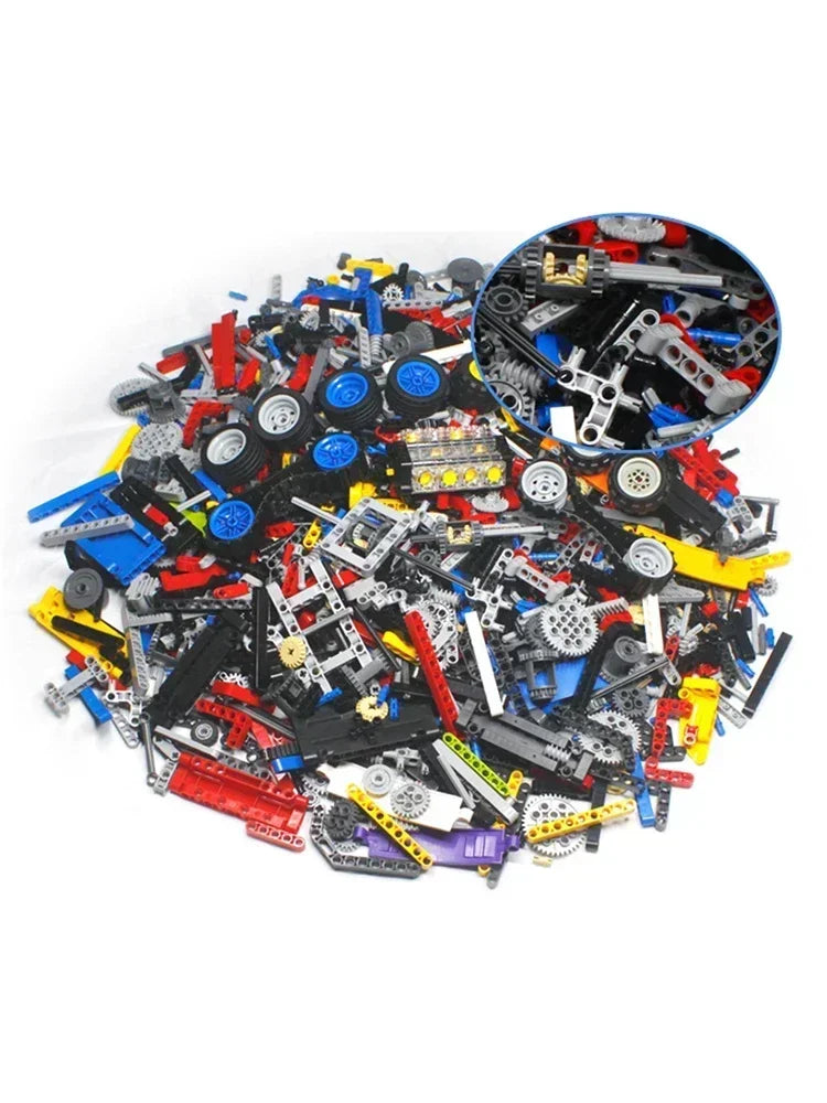 CowLost | product_id-1kg-technical-connector-studded-beam-building-blocks-accessories |14