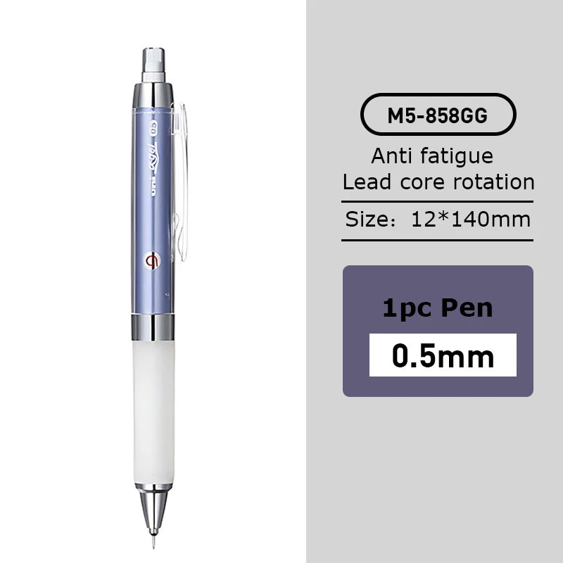 CowLost | product_id-japanese-uni-m5-858gg-kuru-toga-0-5mm-mechanical-pencil-soft-grip-smooth-writing |13