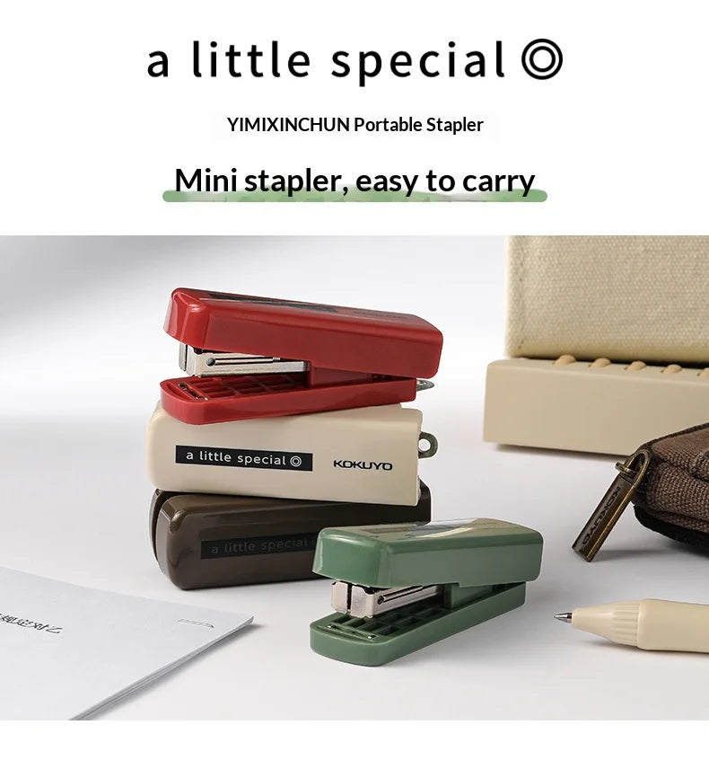 CowLost | product_id-kokuyo-mini-shinkyo-stapler-no-10-needle-ergonomic-grip-high-strength-compact-design |8