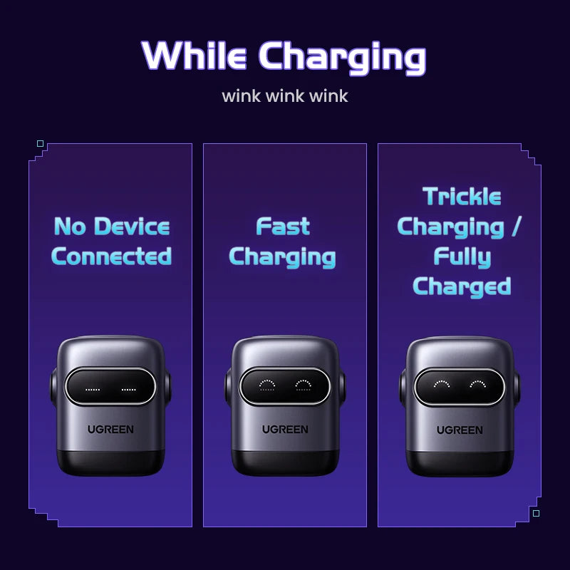 CowLost | ugreen-65w-30w-gan-charger-robot-design-pd3-0-qc4-0-3-0-pps-fast-charger |4