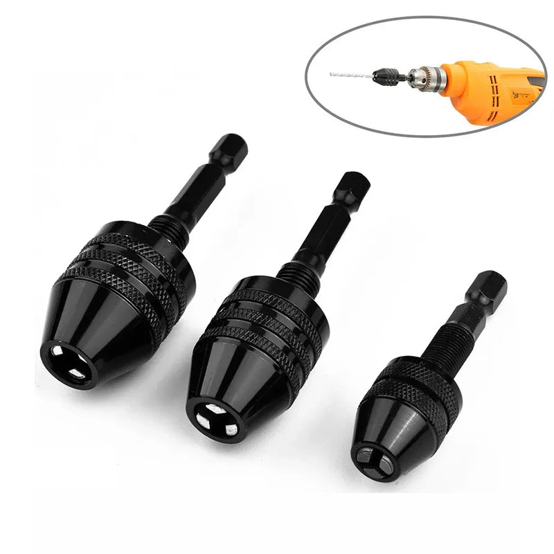 CowLost | product_id-mini-keyless-drill-chuck-0-3-8mm-self-tighten-1-4-hex-shank-quick-change-converter |7