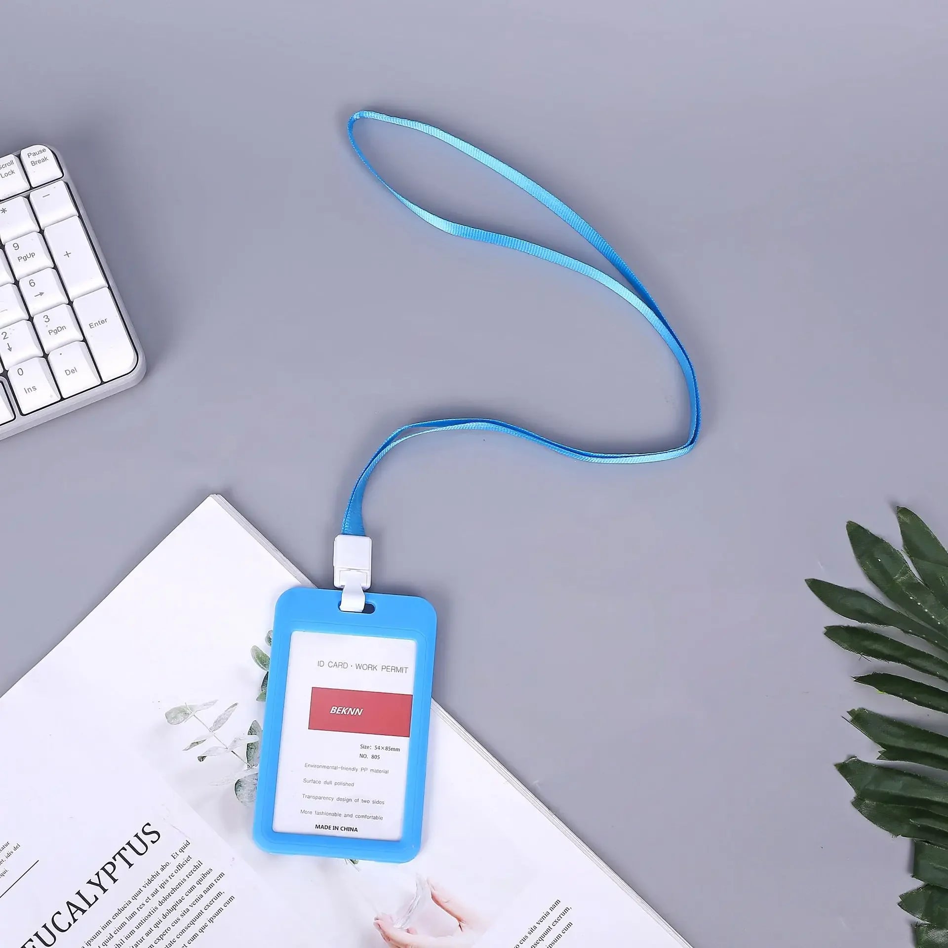 CowLost | uncategorized-plastic-work-card-holder-with-lanyard-rope |16