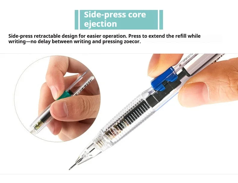 CowLost | product_id-pentel-pd105t-mechanical-pencil-0-5-0-7mm-break-resistant-side-knock-design |13