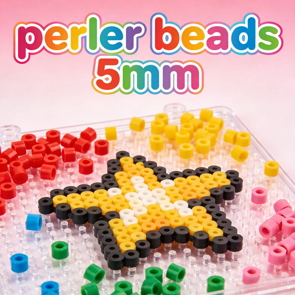 Perler 5mm Pearly Iron Beads 1000pcs DIY Puzzle Toy for Kids