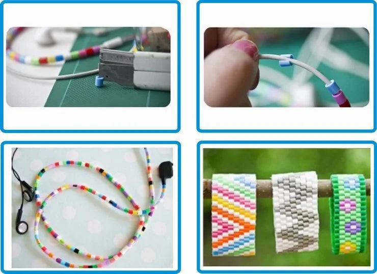 7 Types 2.6mm Perler Beads Pegboard Template for Hama Beads DIY Crafts Puzzle Tool