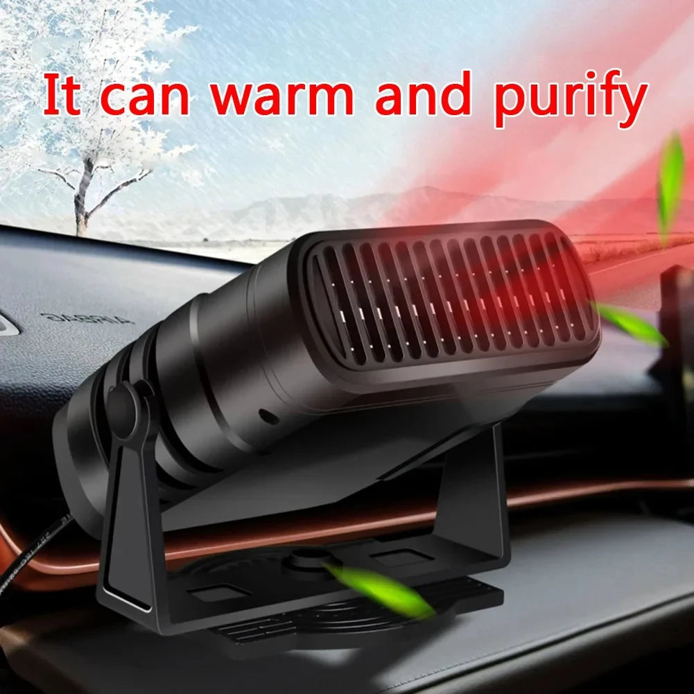CowLost | car-heater-12v-24v-heater-portable-defogger-defroster-heating-fan-200w-dryer-windshield-defogging-household-heater-new |4