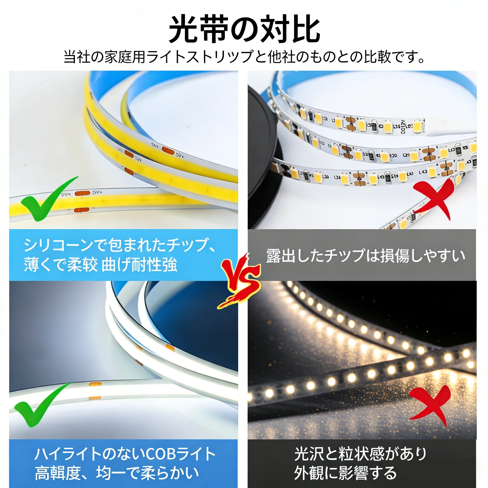 CowLost | light-ropes-strings-product_id-1-5m-usb-cob-led-strip-light-touch-switch-dimmable-for-indoor-lighting-bedroom-living-room-kitchen-tv-background |3