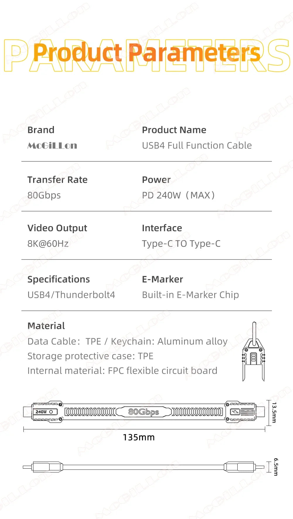 CowLost | product_id-keychain-usb4-80gbps-240w-5a-usb-c-to-usb-c-cable-for-iphone-16-15-macbook-thunderbolt-4-8k-60hz |17