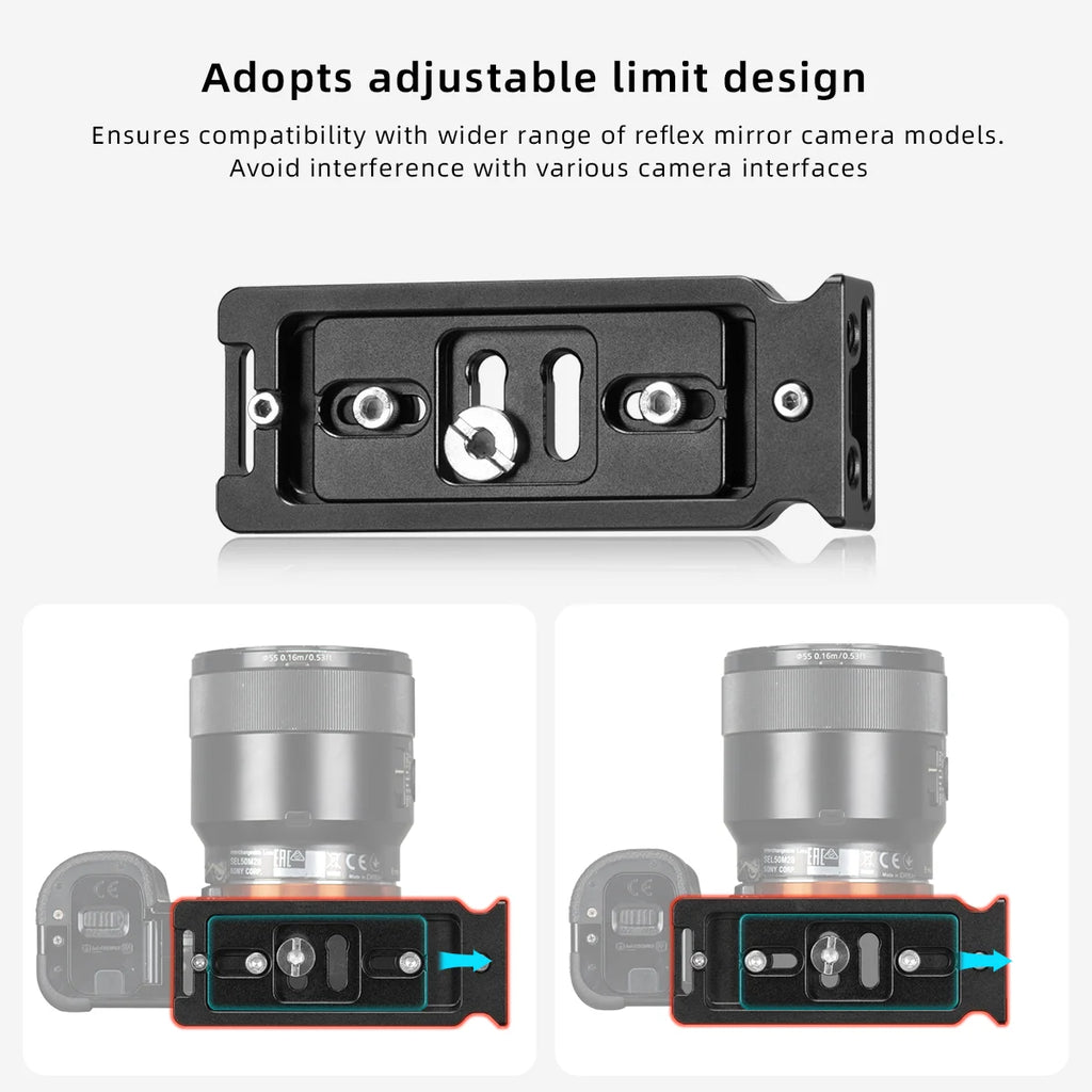 CowLost | product_id-fanaue-aluminum-l-shaped-quick-release-vertical-holder-plate-for-arca-swiss-compatible-slr-cameras-nikon-sony-canon-fujifilm |4