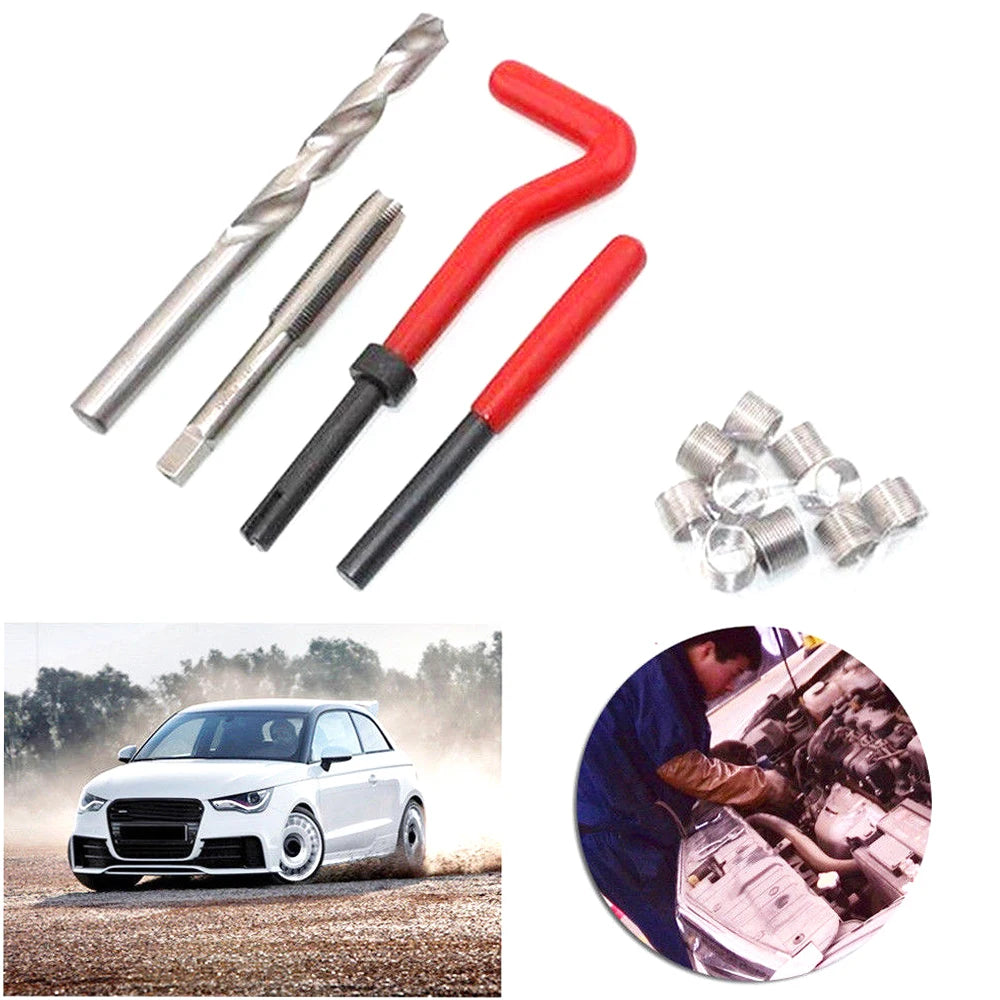 CowLost | product_id-15pcs-metric-helicoil-thread-repair-kit-m5-m14-m12x1-5-for-car-coil-tools |17