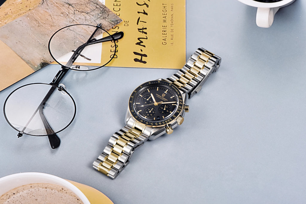 CowLost | pagani-design-2025-silver-gold-moon-luxury-quartz-watches |7