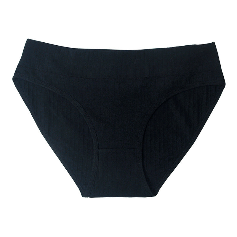 CowLost | product_id-seamless-cotton-low-waist-womens-briefs-breathable-solid-color-m-xl |9