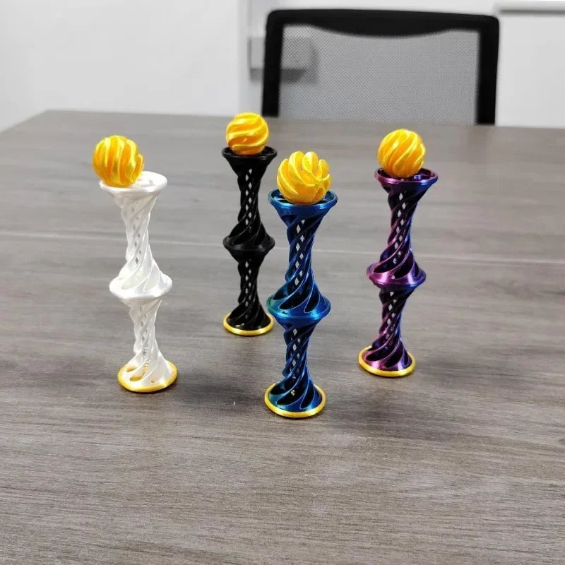 CowLost | product_id-3d-printed-double-layer-helical-tree-impossible-pyramid-fidget-toy-for-kids-decompression-desk-ornament |7