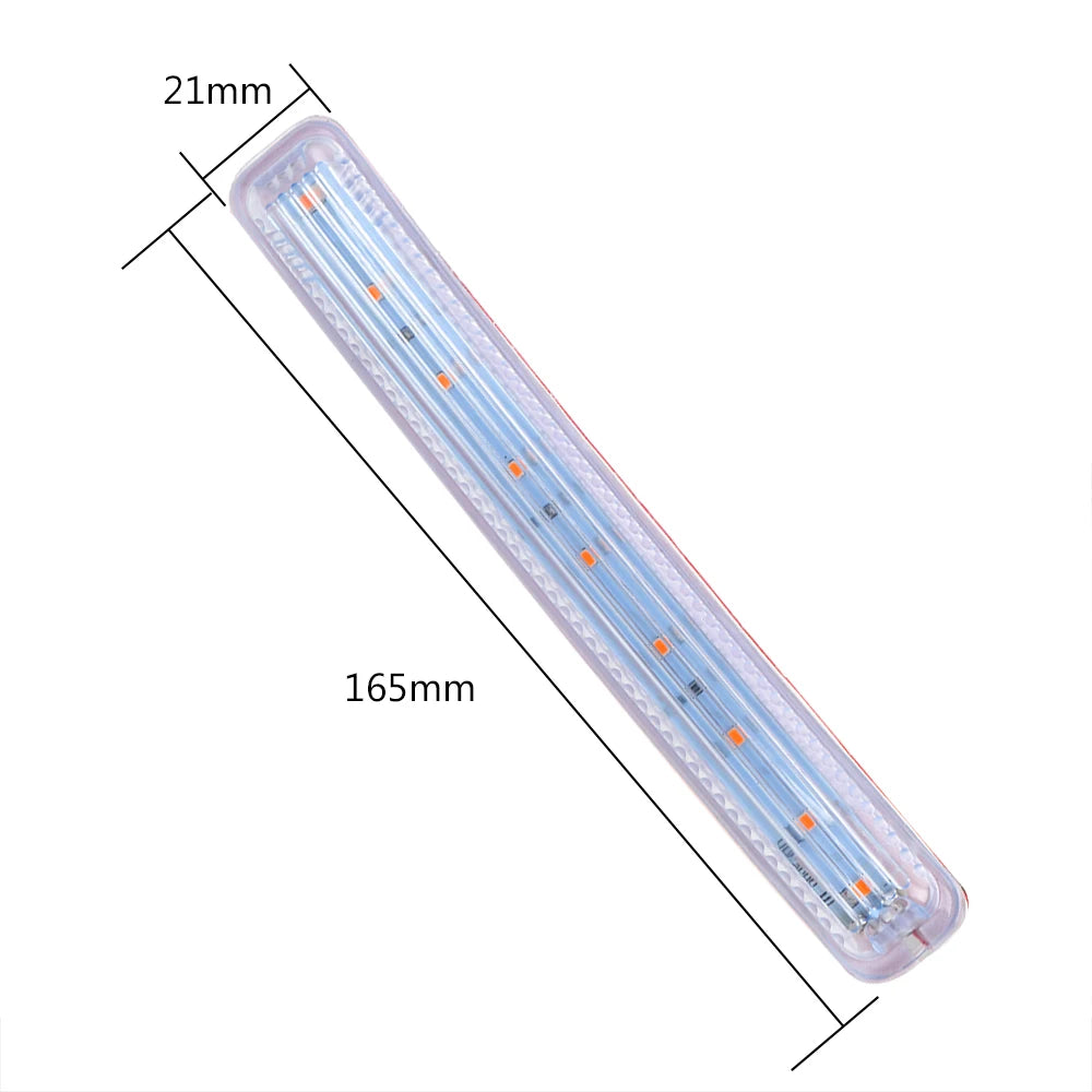 CowLost | auto-rearview-mirror-led-car-light-source-indicator-lamp-2pcs-universal-yellow-soft-8-smd-fpc-turn-signal-light-amber |7