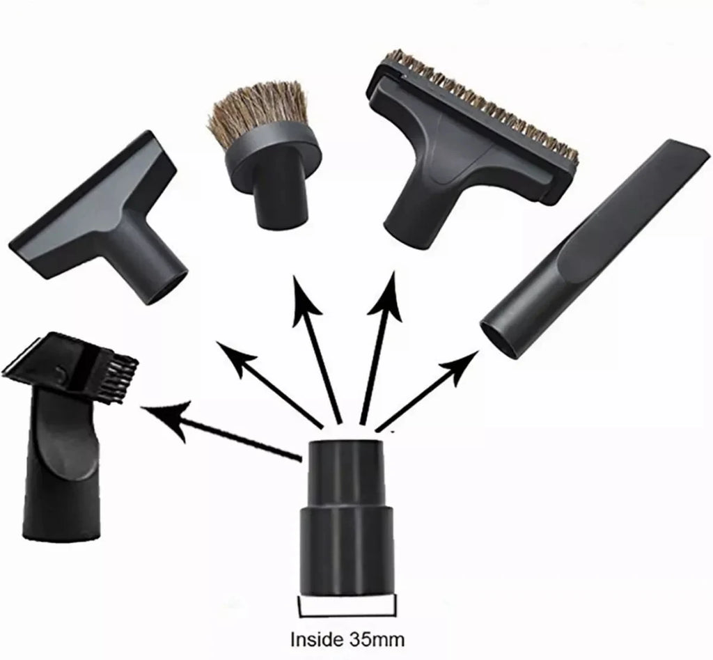 CowLost | product_id-homefish-6-pcs-vacuum-cleaner-attachments-1-1-4-1-3-8-inch-nozzle-brush-crevice-tool-replacement |6