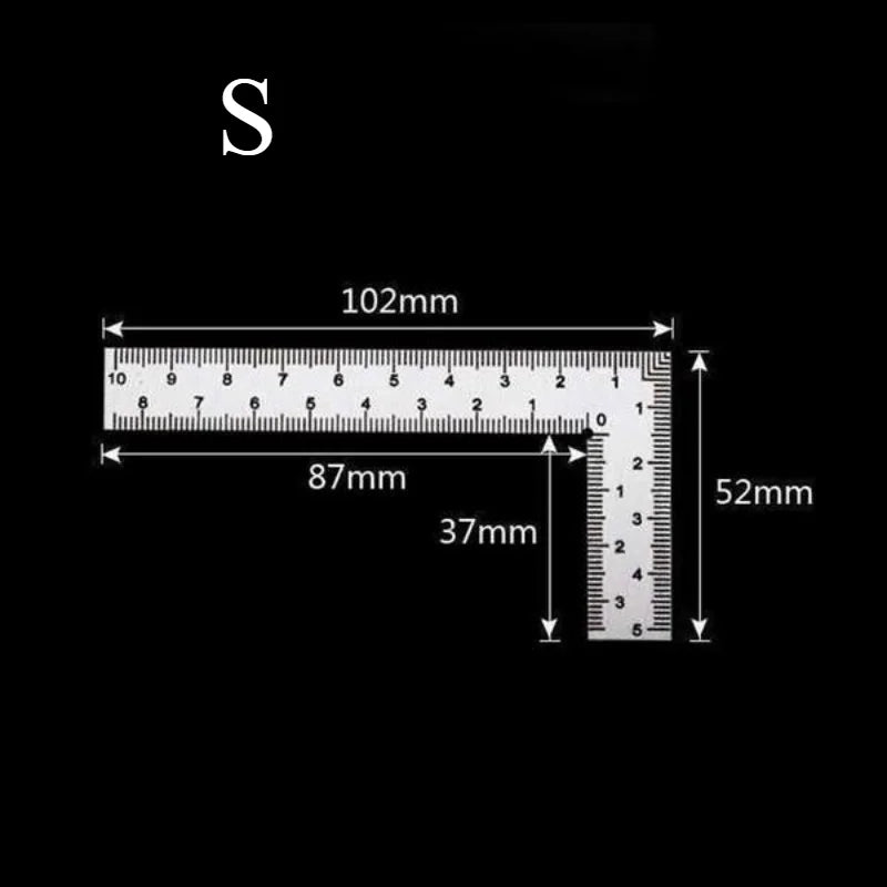 CowLost | product_id-small-cute-stainless-steel-school-ruler-metal-measuring-tool |5