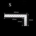 CowLost | product_id-small-cute-stainless-steel-school-ruler-metal-measuring-tool |5