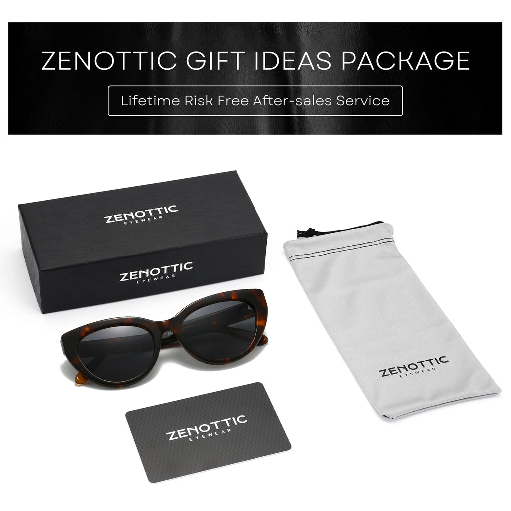 CowLost | zenottic-retro-cat-eye-polarized-sunglasses-handmade-acetate-uv400-protection |6