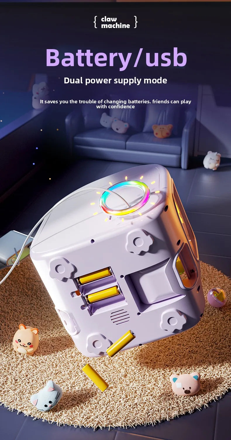 CowLost | product_id-diy-automatic-coin-operated-mini-claw-crane-doll-machine-toy-with-music-for-kids-christmas-gifts |15