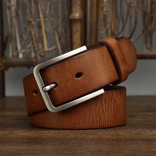 CowLost | 3-8cm-genuine-leather-for-mens-high-quality-buckle-jeans-cowskin-casual-belts |1