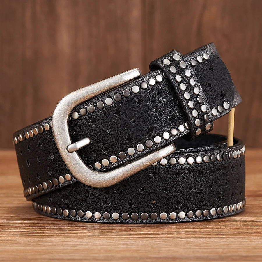 CowLost | 3-7cm-original-design-vintage-lady-belt |16