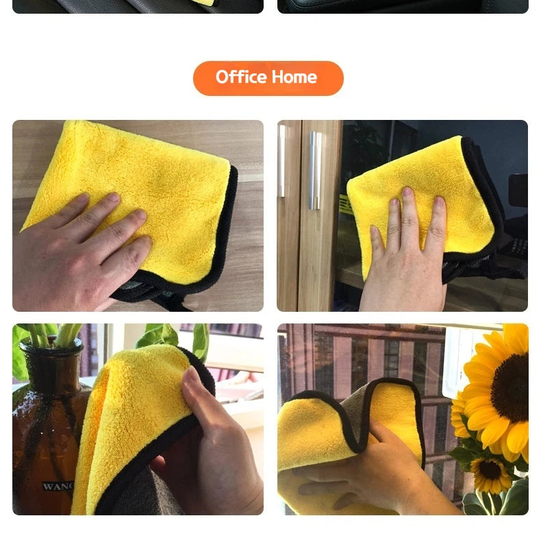 CowLost | car-wash-brushes-product_id-5pcs-microfiber-car-wash-and-drying-towels-absorbent-cleaning-cloths |19