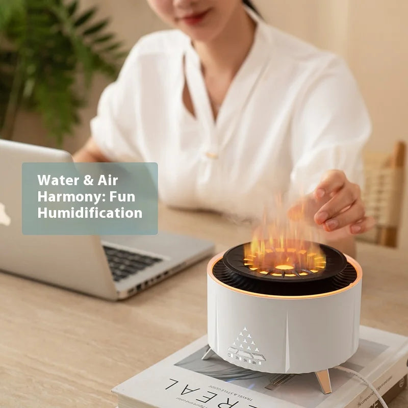 CowLost | product_id-white-noise-volcanic-lava-aromatherapy-humidifier-with-jellyfish-smoke-ring-for-relaxation |4