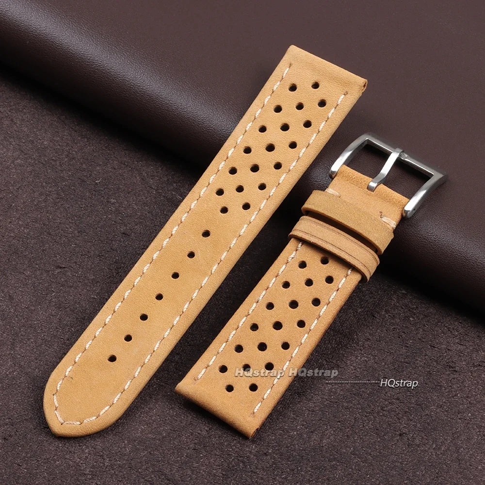 CowLost | product_id-breathable-soft-cowhide-leather-watch-strap-18-22mm-retro-wristband-for-seiko-unisex |19