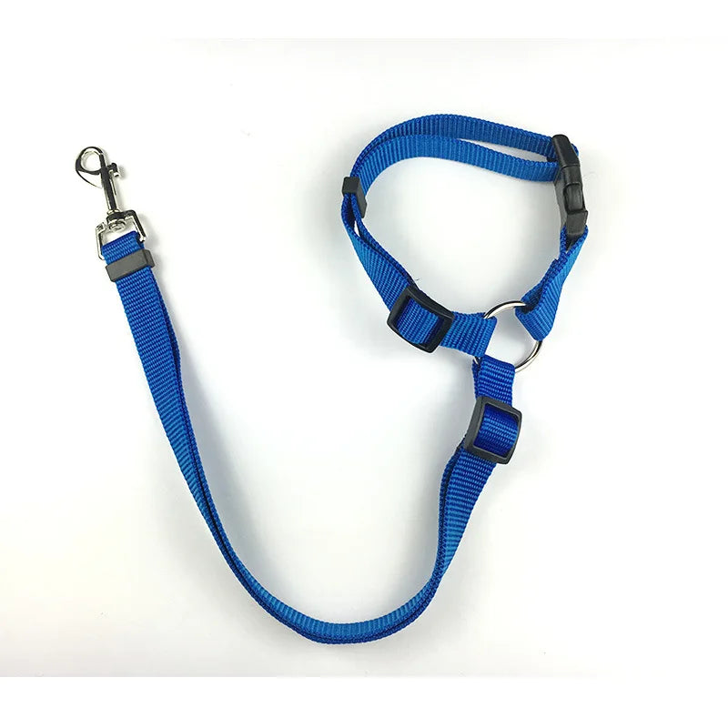 CowLost | dog-diapers-adjustable-two-in-one-nylon-dog-harness-and-seat-belt-leash |11