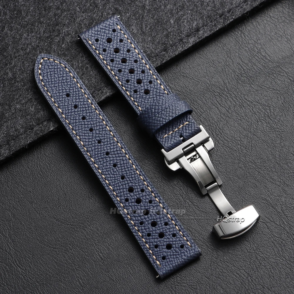 CowLost | product_id-vintage-handmade-leather-watch-strap-18-22mm-quick-release-gray-black-brown-blue |14