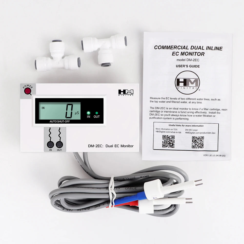 Digital Dual TDS/EC Water Quality Tester Pen for Tap and Fish Tank