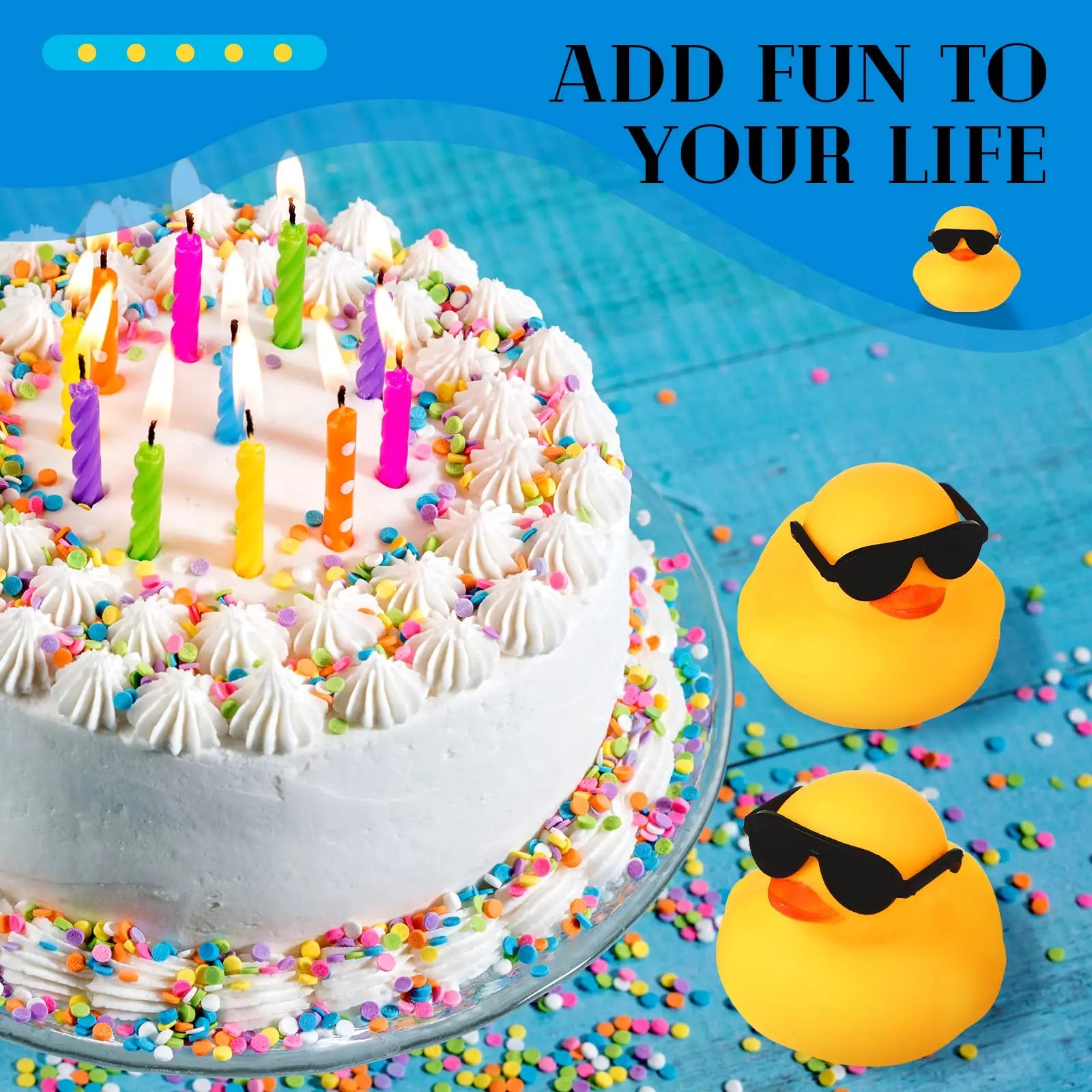 CowLost | product_id-mini-rubber-duck-toys-6-12-24-48pcs-squeak-float-for-kids-party-birthday-supplies |6
