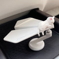 CowLost | inertial-swing-plastic-paper-airplane-move-cute-cat-kitty-wag-plane-sway-car-ornament-dashboard-decorations-cool-fun-accessories |18