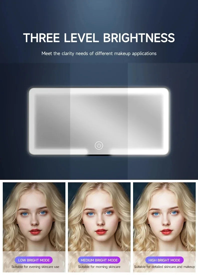 CowLost | product_id-rechargeable-ultra-thin-led-hd-car-sun-visor-makeup-vanity-mirror |9