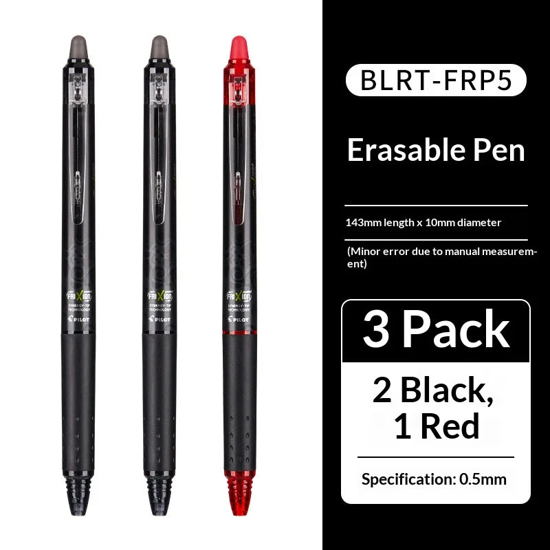CowLost | product_id-pilot-frixion-0-5mm-retractable-erasable-gel-pens-black-red-blue-ink-for-homework-notes |36