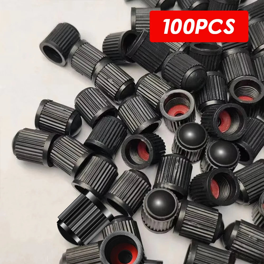 CowLost | tire-valve-dust-caps-stem-covers-plastic-car-wheel |11