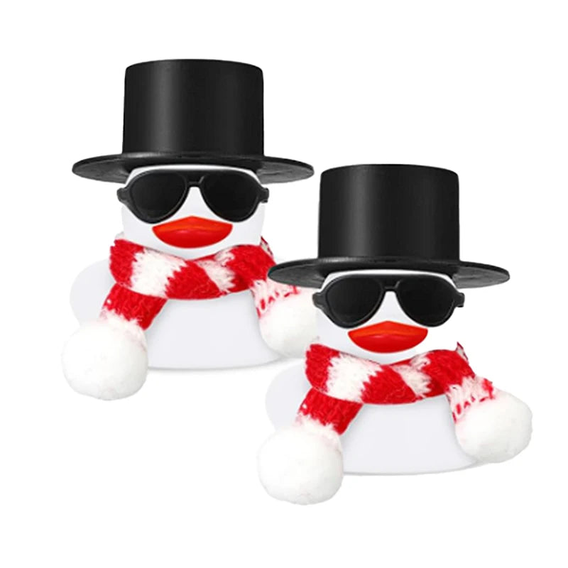 CowLost | product_id-2-pack-cute-winter-rubber-duck-car-dashboard-decorations |15