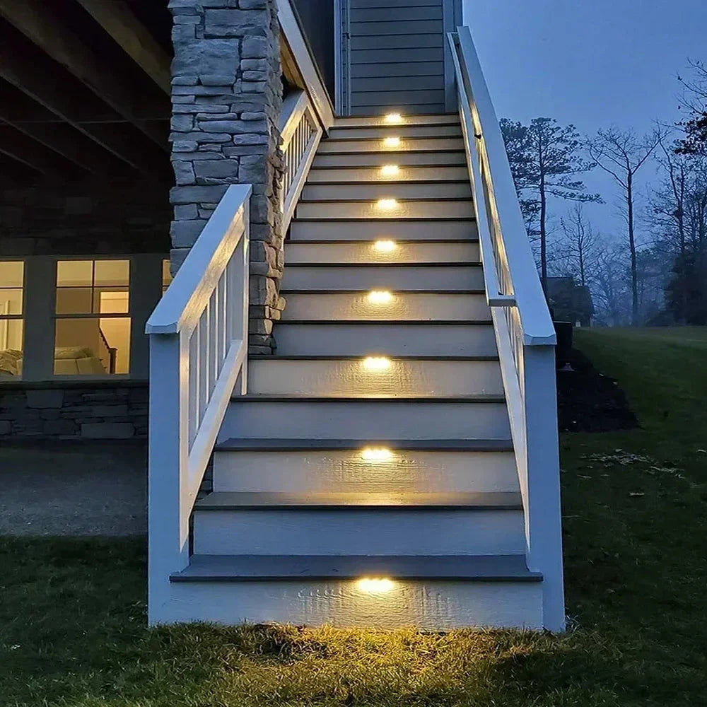 CowLost | product_id-4pcs-solar-waterproof-led-deck-step-fence-lights-for-outdoor-yard-garden |11