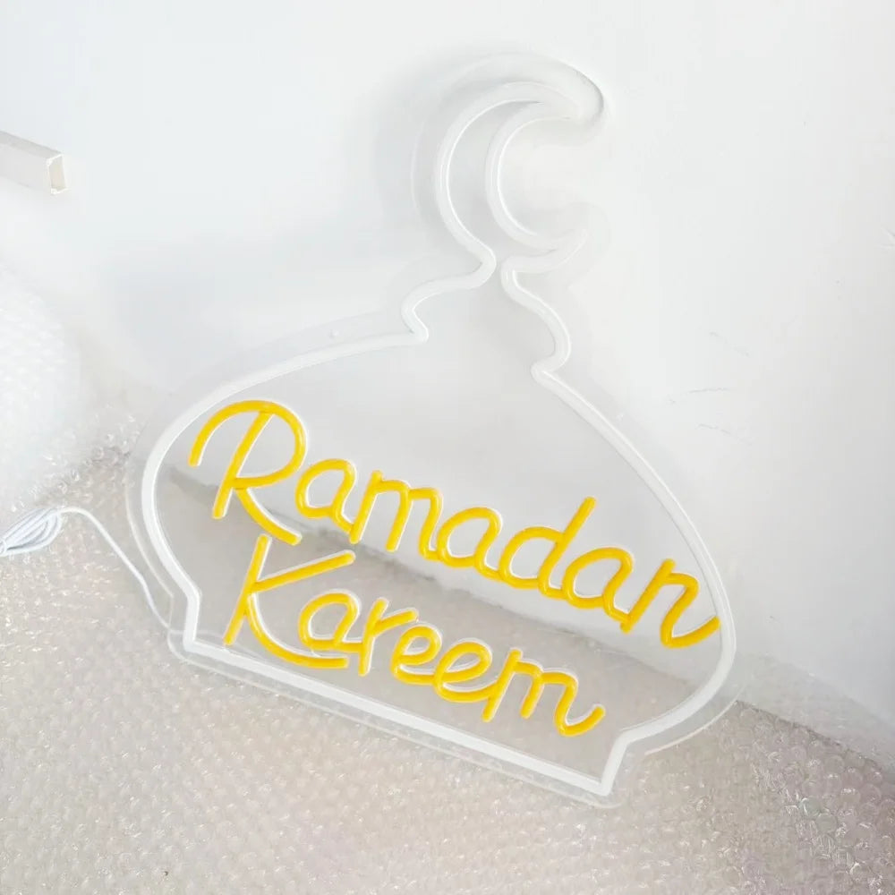CowLost | ramadan-mosque-neon-lights-eid-mubarak-led-night-light-wall-backdrop-decor |3