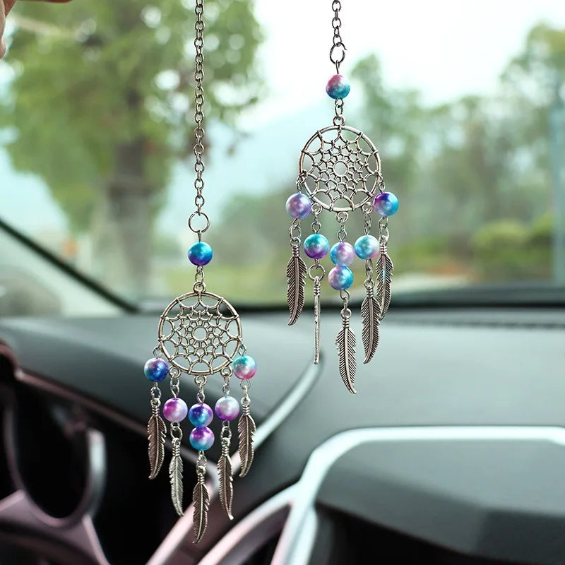 CowLost | product_id-alloy-dream-catcher-butterfly-car-rearview-mirror-pendant-auto-decoration-gift |2