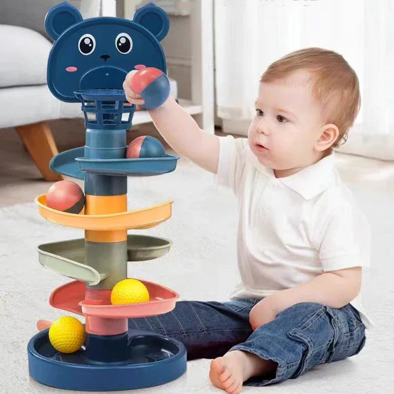 CowLost | product_id-2-7-layers-rolling-ball-track-educational-stacking-toy-for-kids-gift |8