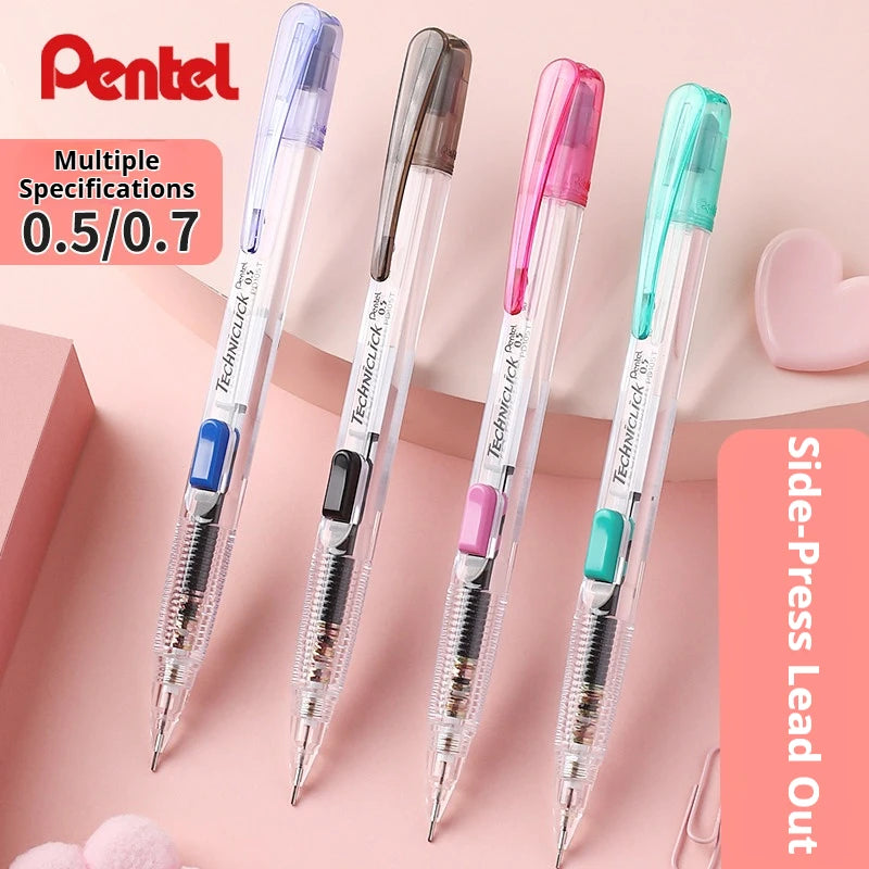 CowLost | product_id-pentel-pd105t-mechanical-pencil-0-5-0-7mm-break-resistant-side-knock-design |1