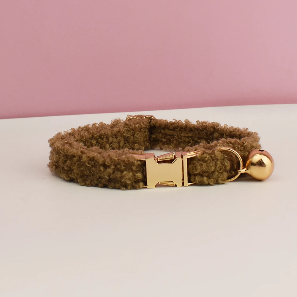 CowLost | cat-furniture-personalized-teddy-cat-collar-with-bell-and-name-plate |17