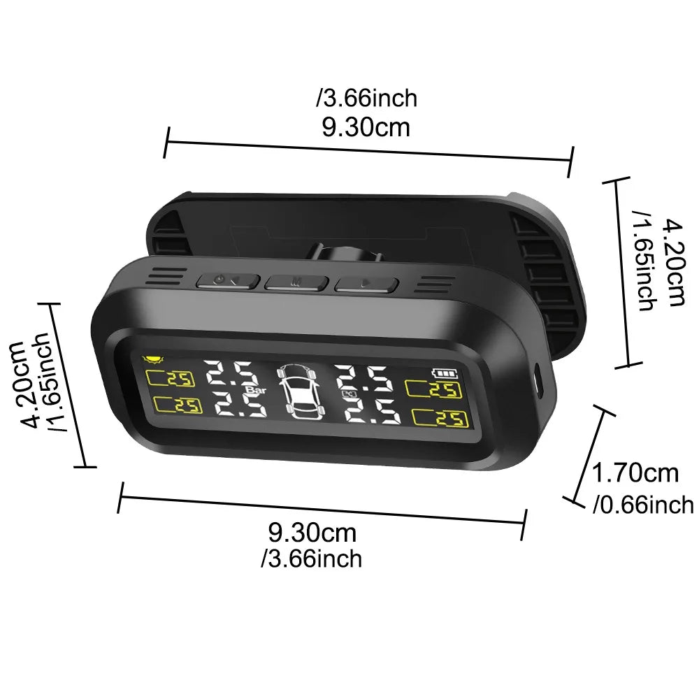 CowLost | air-intake-temperature-sensors-product_id-solar-car-tire-pressure-monitoring-system-with-4-external-sensors-and-temperature-warning |17