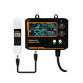 JUANJUAN LCD CO2 Controller 0-5000ppm Carbon Dioxide Detector for Greenhouse
