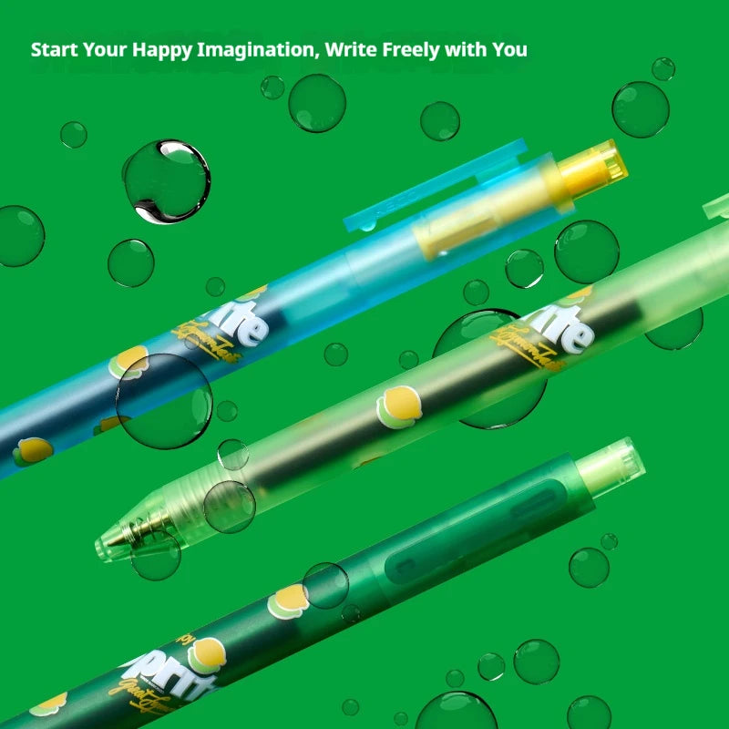 CowLost | product_id-kaco-x-sprite-3-pack-0-5mm-refillable-gel-pens-ultra-smooth-ink-for-office-study |1