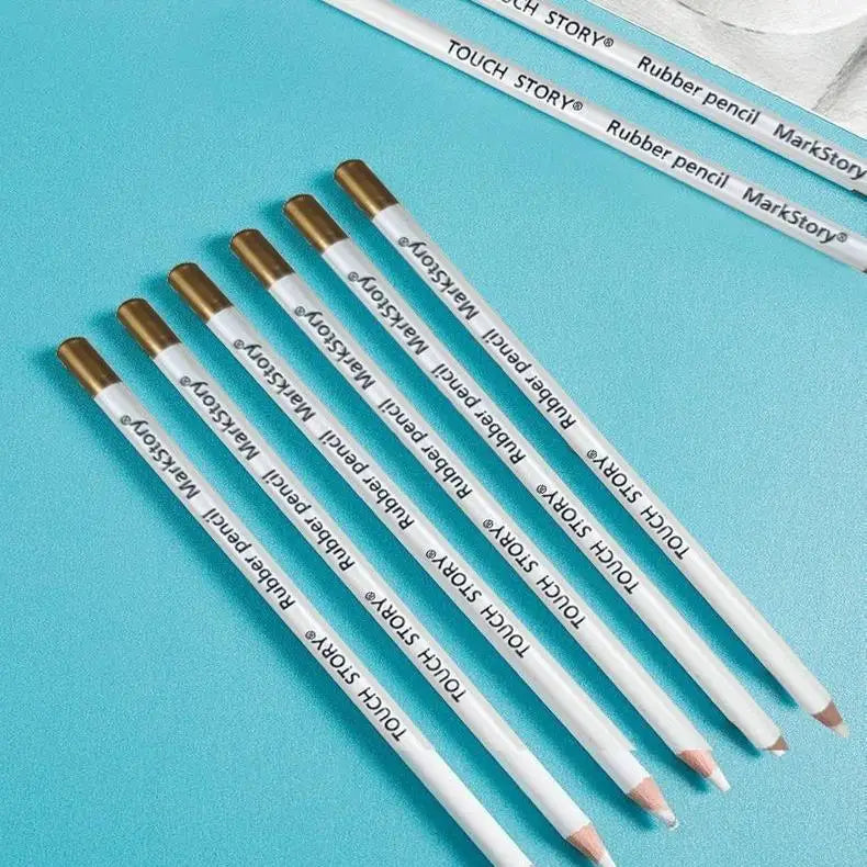CowLost | product_id-5-12pcs-rubber-pencil-erasers-highlighter-art-pens-for-drawing-sketching-accessories |5